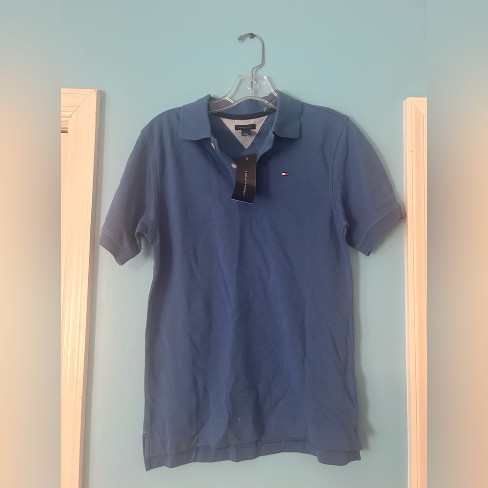Brand new with tags Tommy Hilfiger Dark Blue Boys Shirt - Size Boys M (12/14)